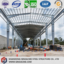 Entrepôt rapide de structure métallique de construction utilisé commun